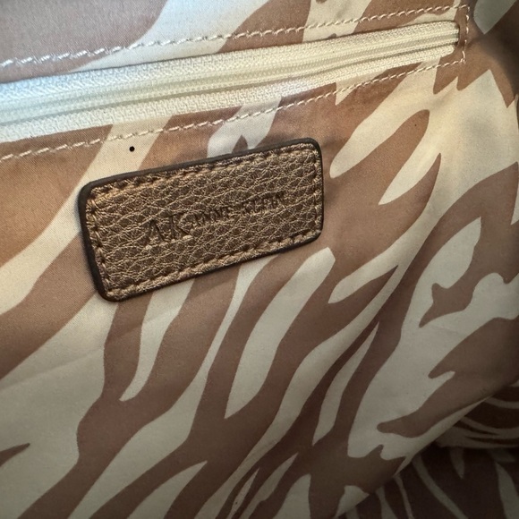 AK Anne Klein Zebra Print Tote Bag - Picture 6 of 7